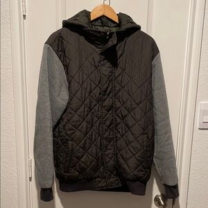 Ring of Fire Gray Quilted Jacket